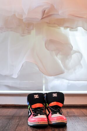 Colorful Neon DC Wedding Shoes