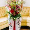 Eclectic Plant Lovers Cocktail Room Wedding