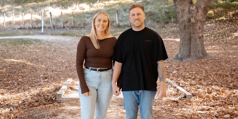 Caitie & Mitch  Home Page Banner