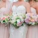 Rose, Dahlia and Hydrangea Colorful Bouquets