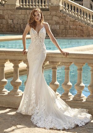 Demetrios 1157 Sheath Wedding Dress