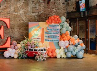 For their wedding at The Fillmore in <a href="https://www.theknot.com/content/philadelphia-wedding-venues" target="_blank">Philadelphia</a>, <a href="