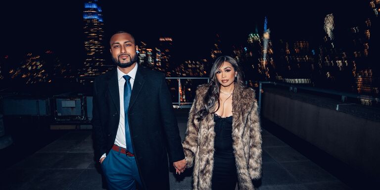 Stephanie & Saif Home Page Banner