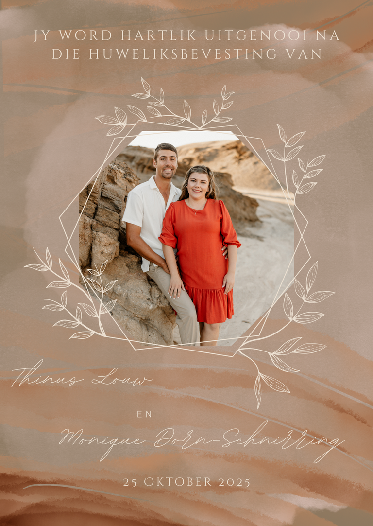 Monique & Thinus Home Page Banner
