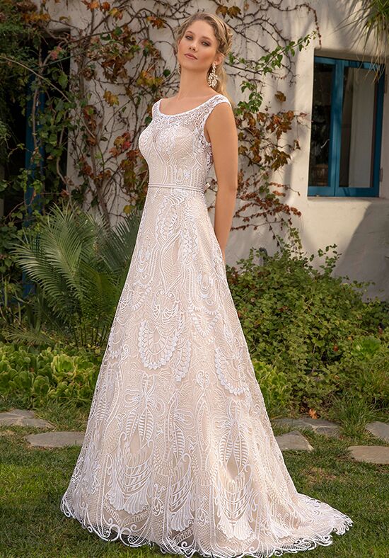 Beloved by Casablanca Bridal BL303 Ember A-Line Wedding Dress - 1