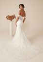 Justin Alexander Daria Fit-and-Flare Wedding Dress - thumbnail - 4