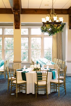 Indoor Reception at Ballantyne Country Club Wedding in Charlotte, North Carolina