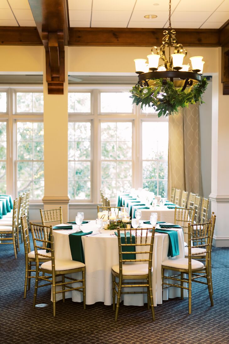 Indoor Reception at Ballantyne Country Club Wedding in Charlotte, North Carolina