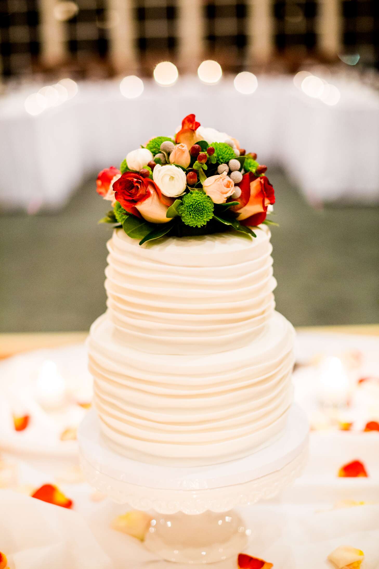 Ivory Wedding Cake Toppers