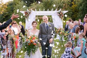 Recessional Rose Petal Toss