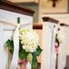 Upside-Down Bouquet Aisle Markers