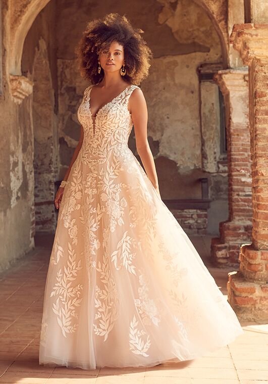 Maggie Sottero FERN A-Line Wedding Dress - 7