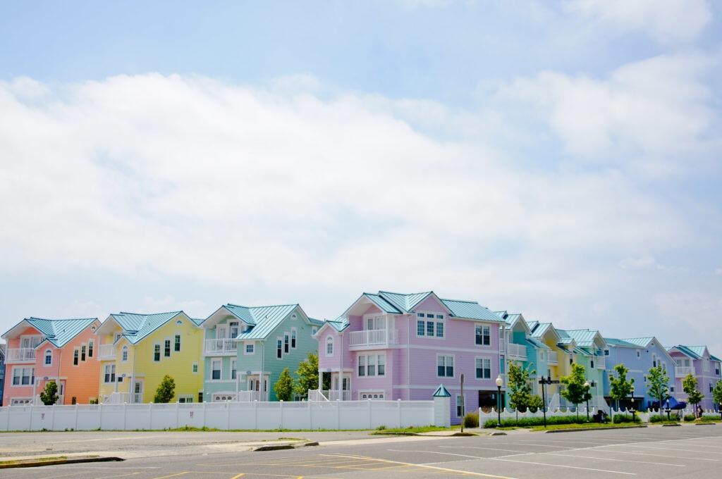 Picture of Easter Egg Houses