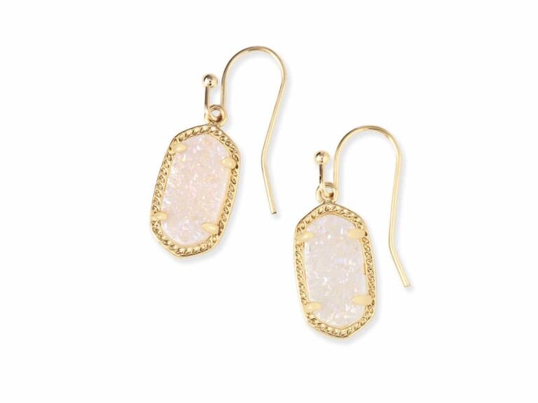 Sparkly drusy drop earrings bridesmaid gift