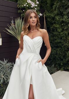 Le Blanc LE108 Jovie A-Line Wedding Dress