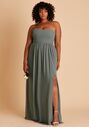Birdy Grey August Convertible Dress in Chiffon Sea Glass Bridesmaid Dress - thumbnail - 6