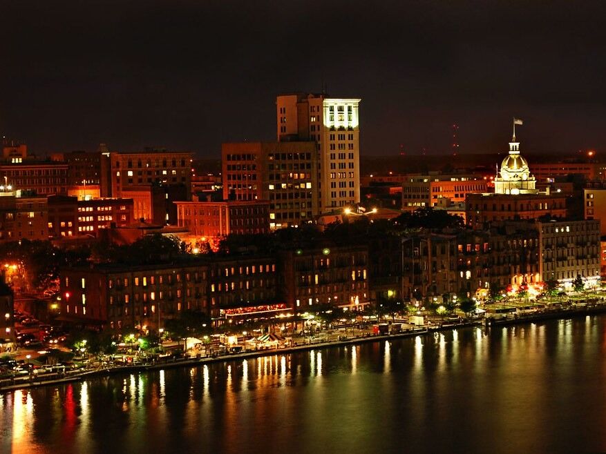 Picture of River Street Savannah Georgia