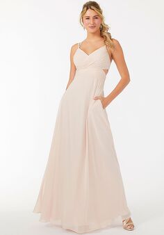 Morilee by Madeline Gardner Bridesmaids 21702 - Morilee by Madeline Gardner Bridesmaids V-Neck Bridesmaid Dress