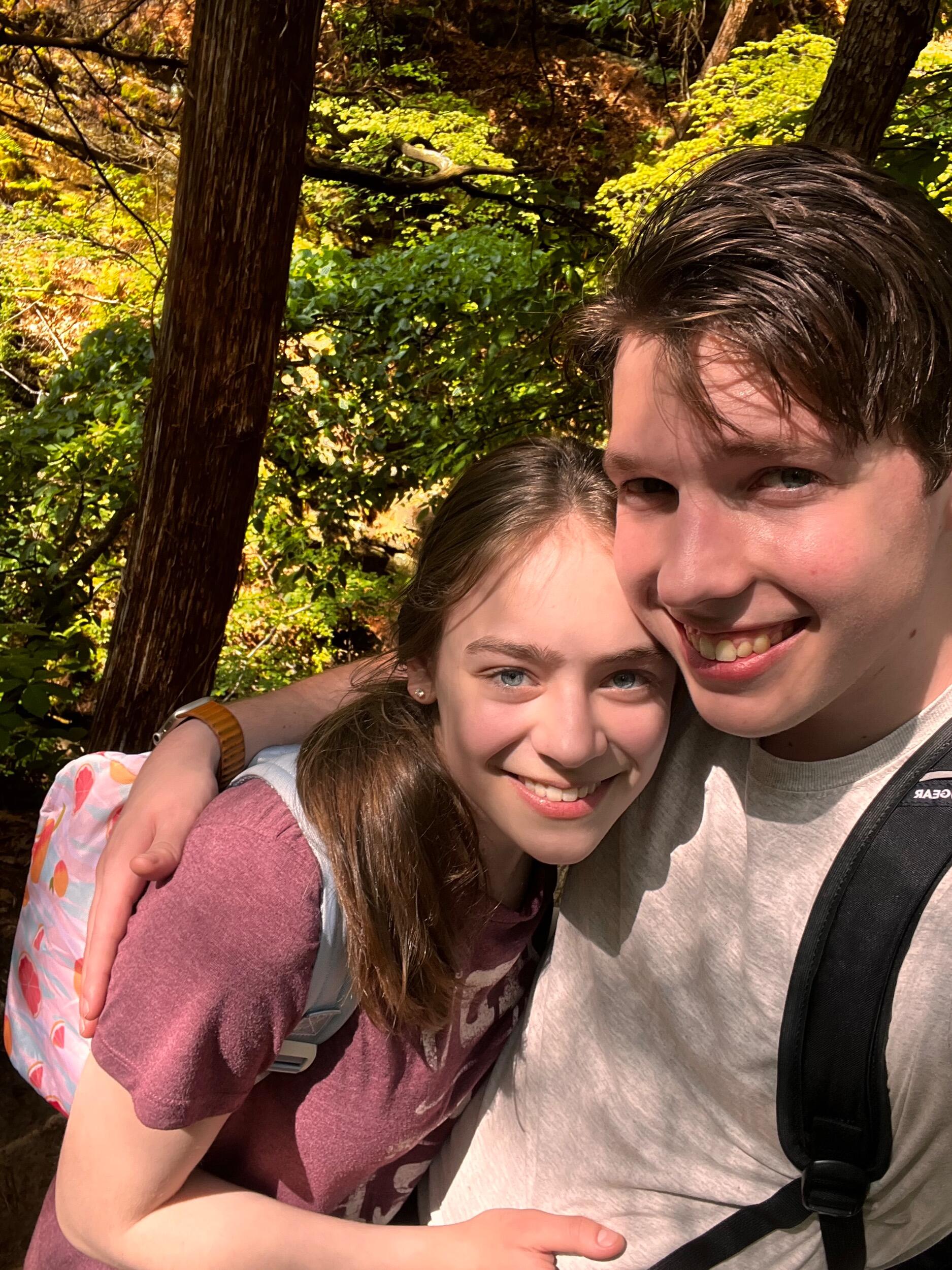 Lots of hiking