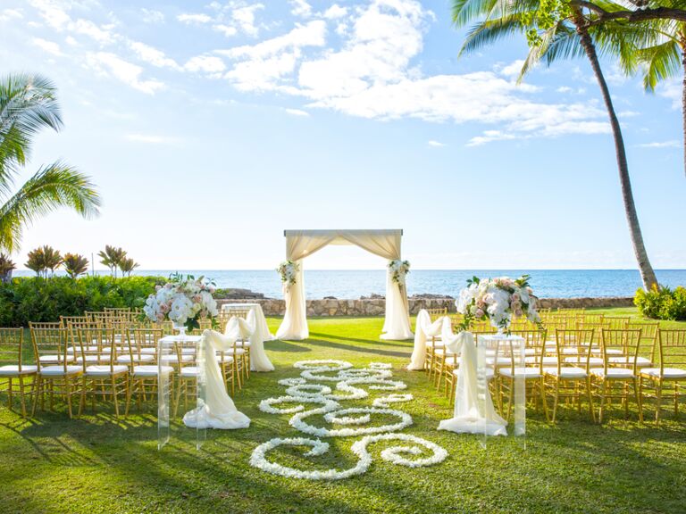 Oahu wedding venue in Ko Olina, Hawaii.