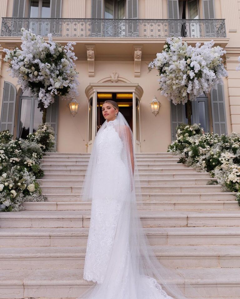 Sofia Richie's wedding photo