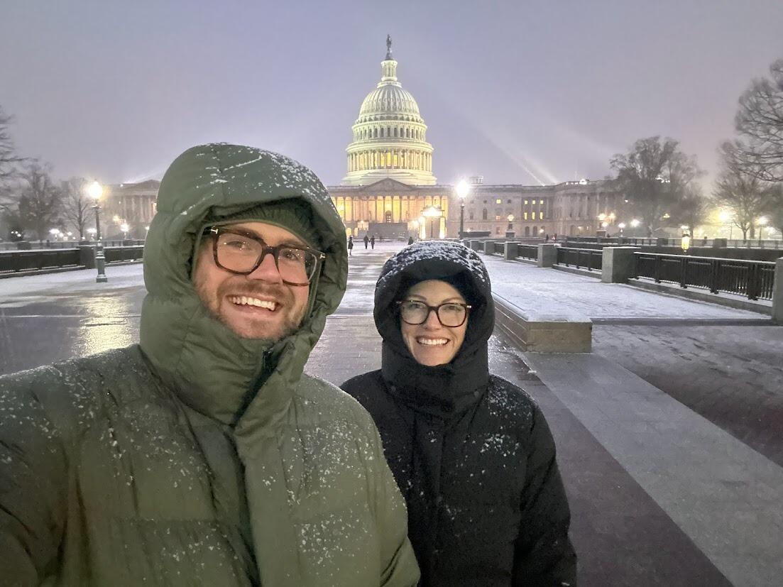 A snow day tradition - make the capitol loop!

📍United States Capitol Building, Washington, DC