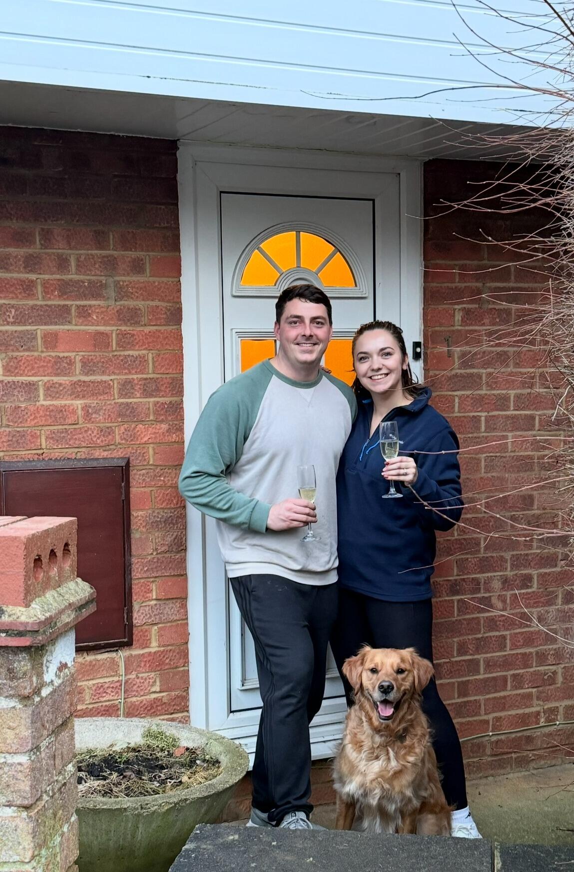 The day we got the keys to our new home