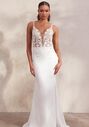 Adore by Justin Alexander Solara Fit-and-Flare Wedding Dress - thumbnail - 4