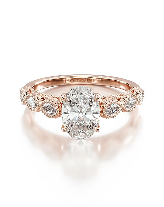 James Allen Oval Cut Engagement Ring - 1