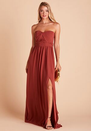 Birdy Grey Grace Convertible Dress in Spice Strapless Bridesmaid Dress