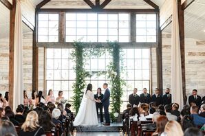 Wedding Ceremony at Big Sky Barn