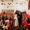 This Couple Tied the Knot on Stage at the Historic Marquis Theater in Northville, Michigan
