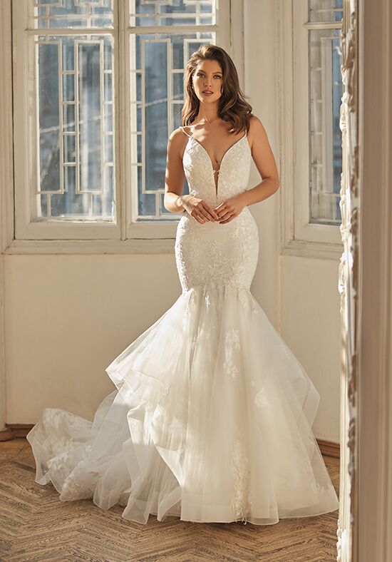 Moonlight Couture H1501 Mermaid Wedding Dress - 1