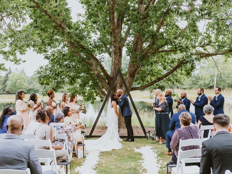morton arboretum wedding ceremony