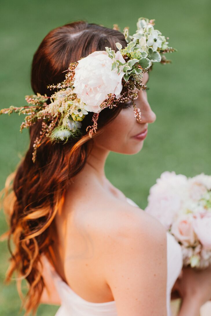 Rustic, Bridesmaid Flower Crown