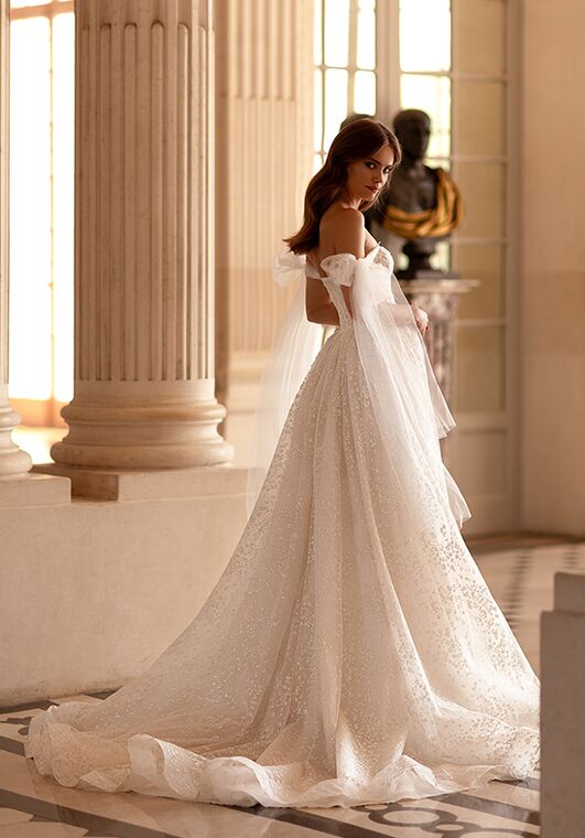 Oliver Martino Vicky A-Line Wedding Dress - 5