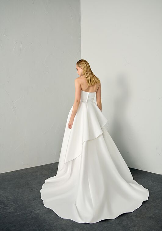 Justin Alexander Signature Swan Ball Gown Wedding Dress - 4