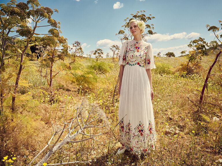 22 Garden Wedding Dresses for a Whimsical Bridal Look
