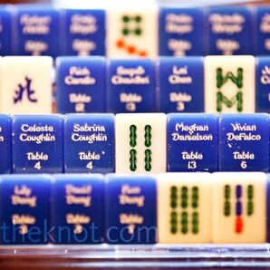 Mah-jongg Tile Escort Cards