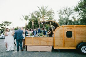 Bar Trailer for Reception