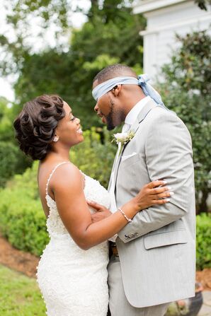 First Touch at O’Donnell House Wedding in Sumter, South Carolina