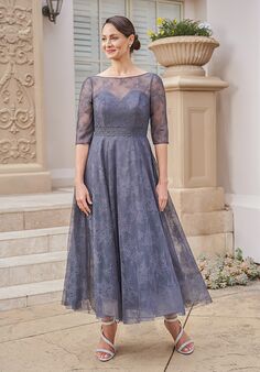 Jade Couture Mother of the Bride by Jasmine K248017 Gray Mother Of The Bride Dress