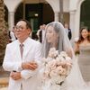 Neutral Hues Added to the Elegance of This Couple's Private Estate Microwedding in Granite Bay, California