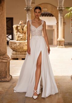 Moonlight Tango T132 A-Line Wedding Dress