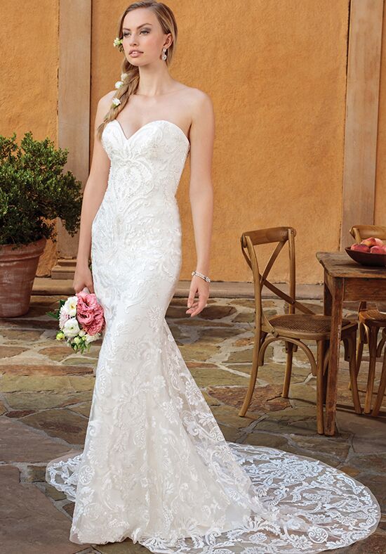 Casablanca Bridal 2326 Darby Mermaid Wedding Dress - 1