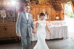 Bride and Groom Reception Entrance
