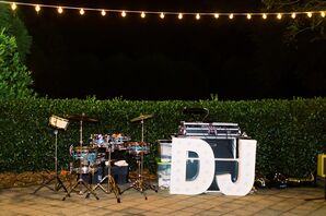 DJ Booth at Ballantyne Country Club Wedding in Charlotte, North Carolina