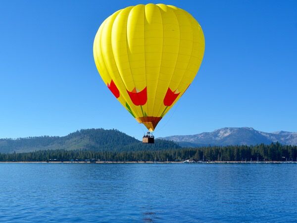 Picture of Lake Tahoe Balloons