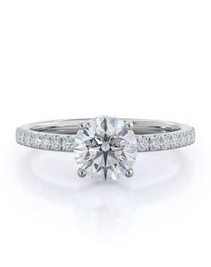 With Clarity Elegant Princess, Cushion, Emerald, Round, Oval Cut Engagement Ring