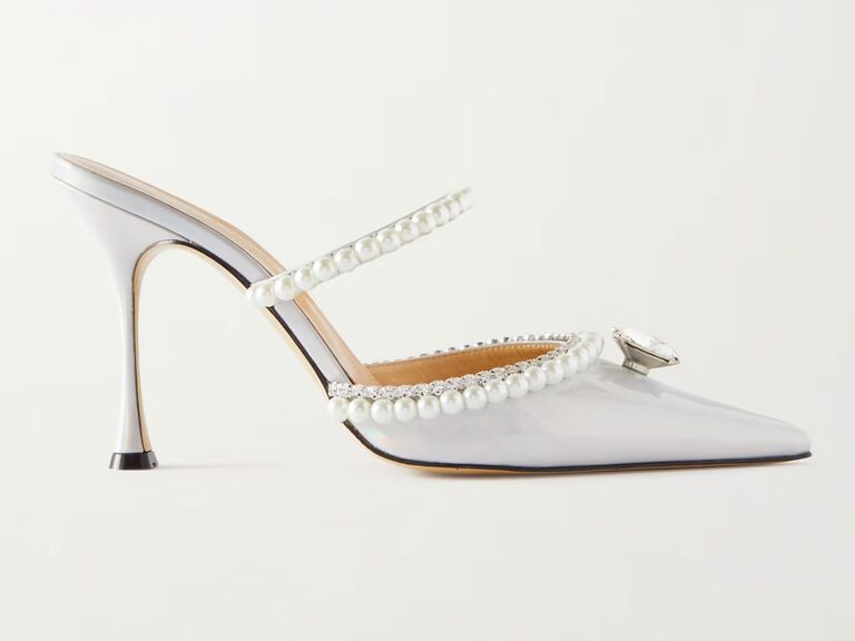 25 Elegant Pearl Bridal Shoes for Your Timeless Wedding